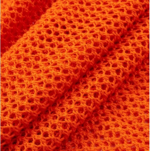 BRAND NEW Orange Knit Maxi Skirt - Picture 2 of 5